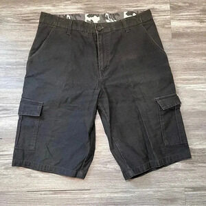 Zoo York Shorts Men‎ 32x13 Cotton Canvas Cargo Hike Trail Utility